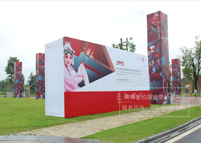 蓉城印记 成都非遗文化节广告物料制作安装案例全解析